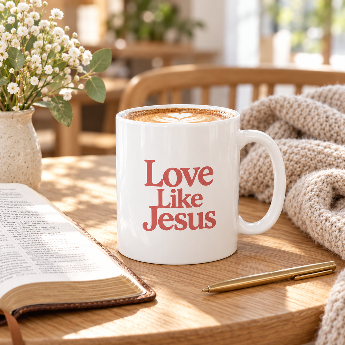 Love Like Jesus Christian Ceramic Mug