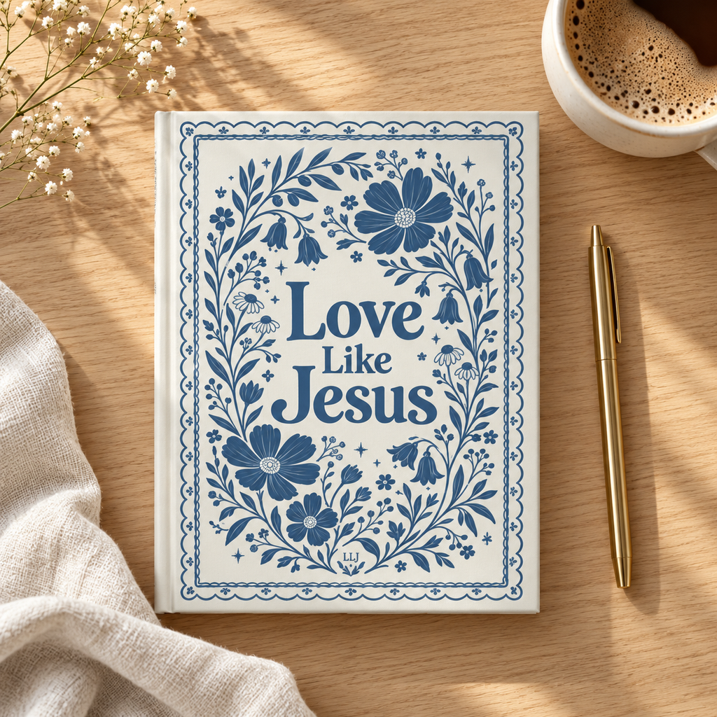 Love Like Jesus Christian Hardcover Journal