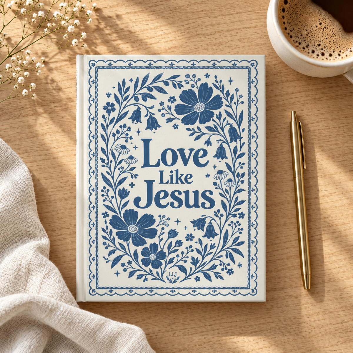 Love Like Jesus Christian Hardcover Journal