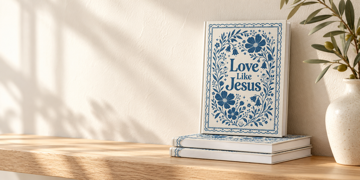 Love Like Jesus Christian Hardcover Journal