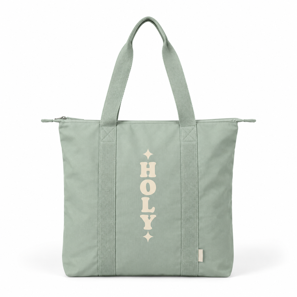 HOLY Christian Tote Bag – Everyday Zip-Top Carryall