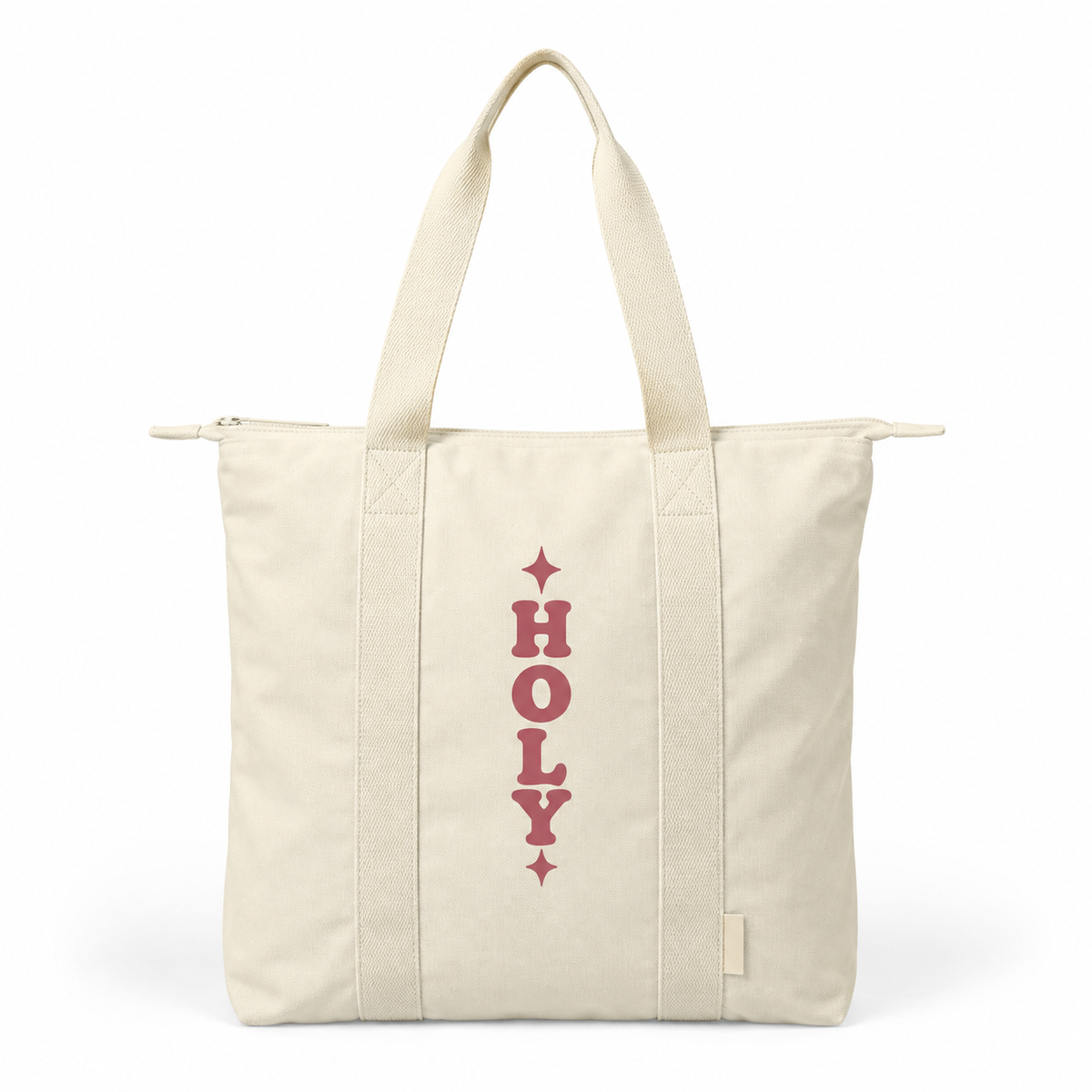 HOLY Christian Tote Bag – Everyday Zip-Top Carryall