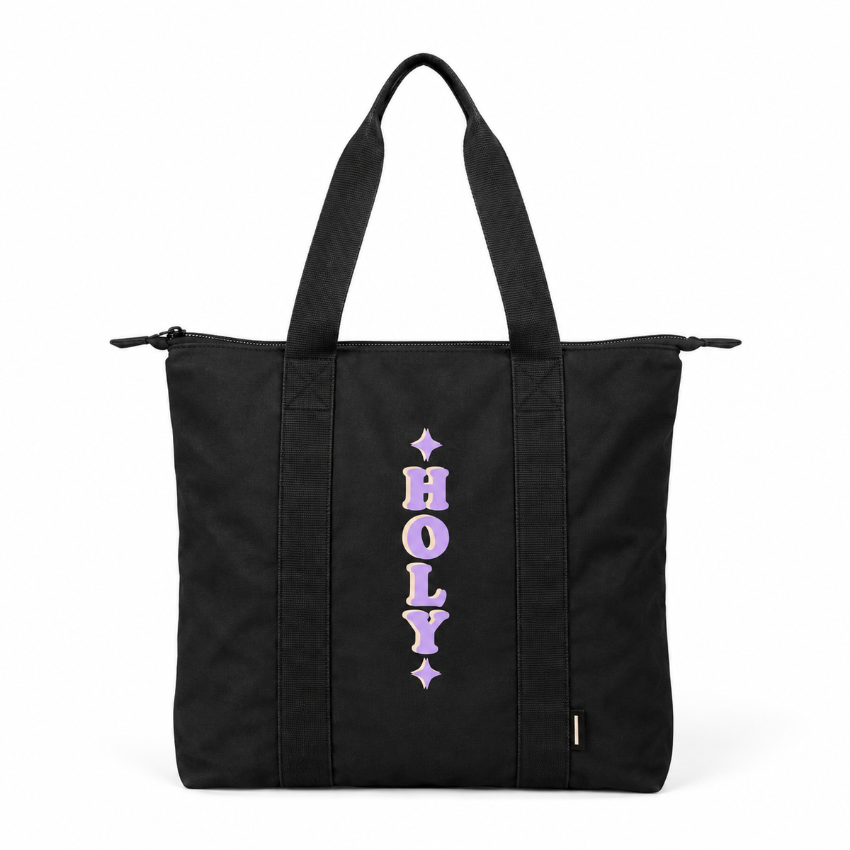 HOLY Christian Tote Bag – Everyday Zip-Top Carryall
