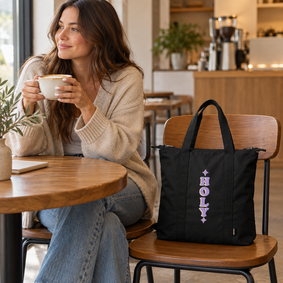 HOLY Christian Tote Bag – Everyday Zip-Top Carryall